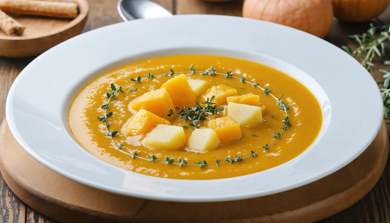 vellutata di zucca e patate